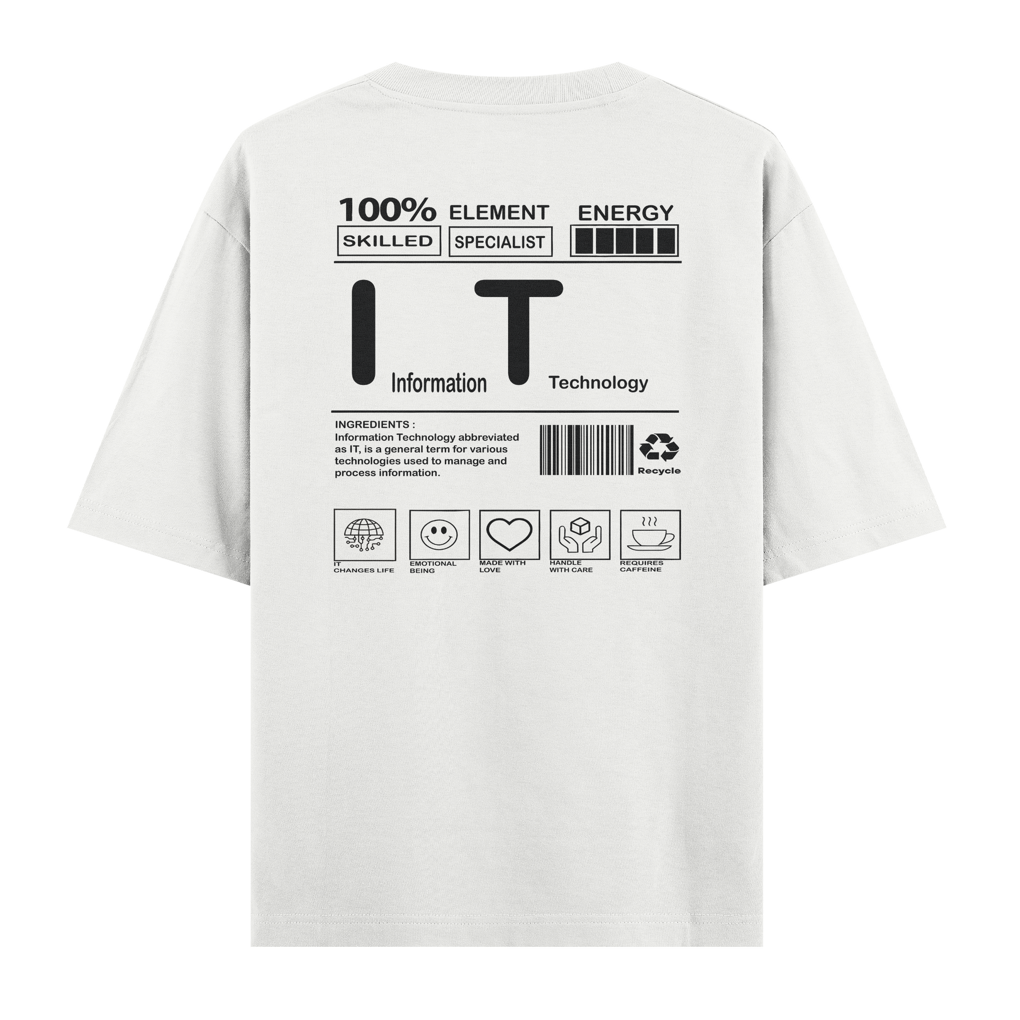IT (Information Technology) - Oversize Tshirt