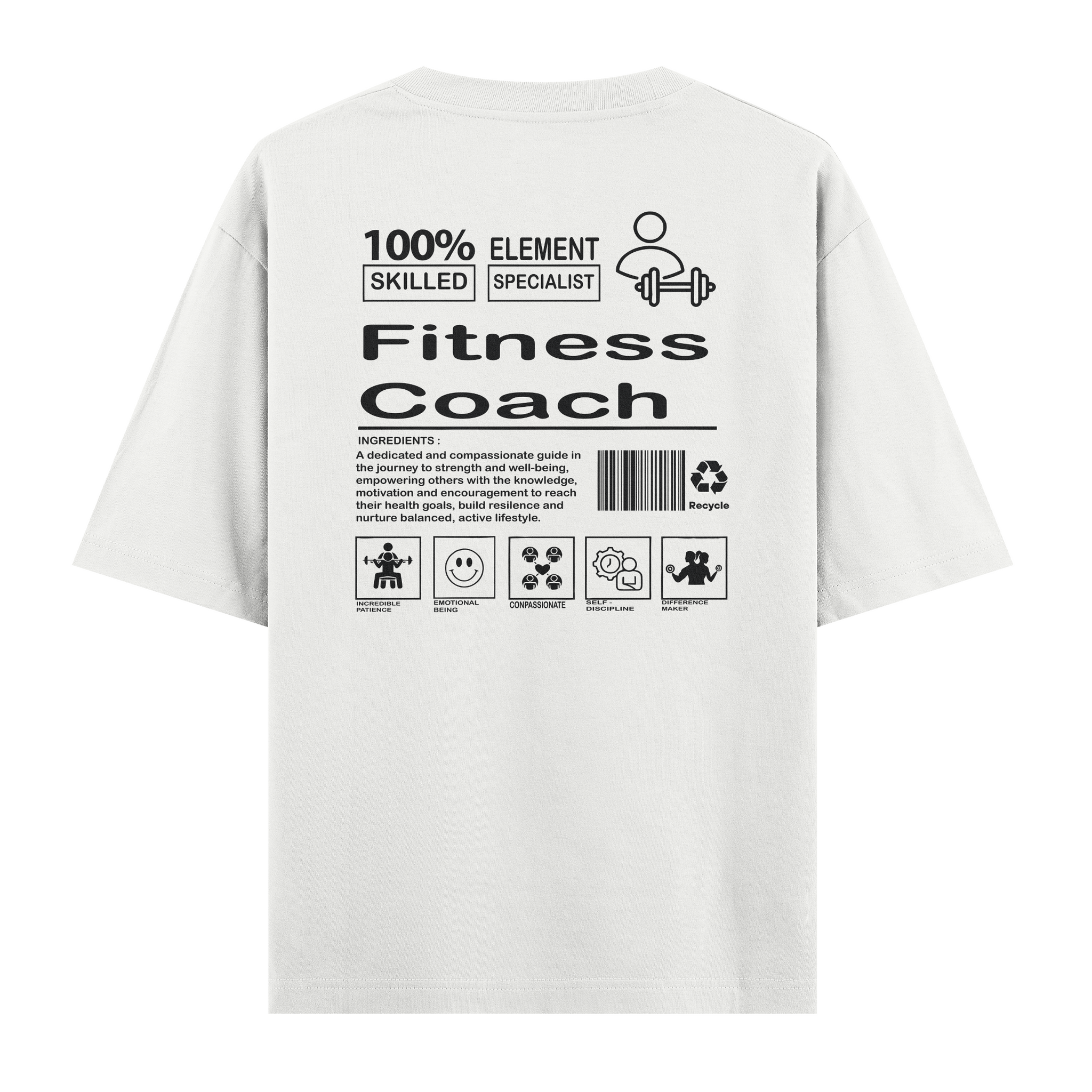 Fitness Coach - Oversize Tshirt