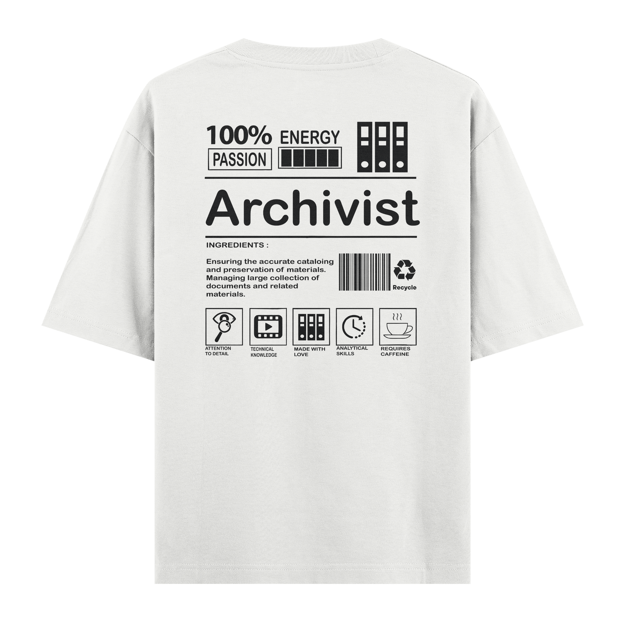 Archivist - Oversize Tshirt