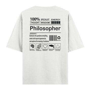 Philosopher - Oversize Tshirt