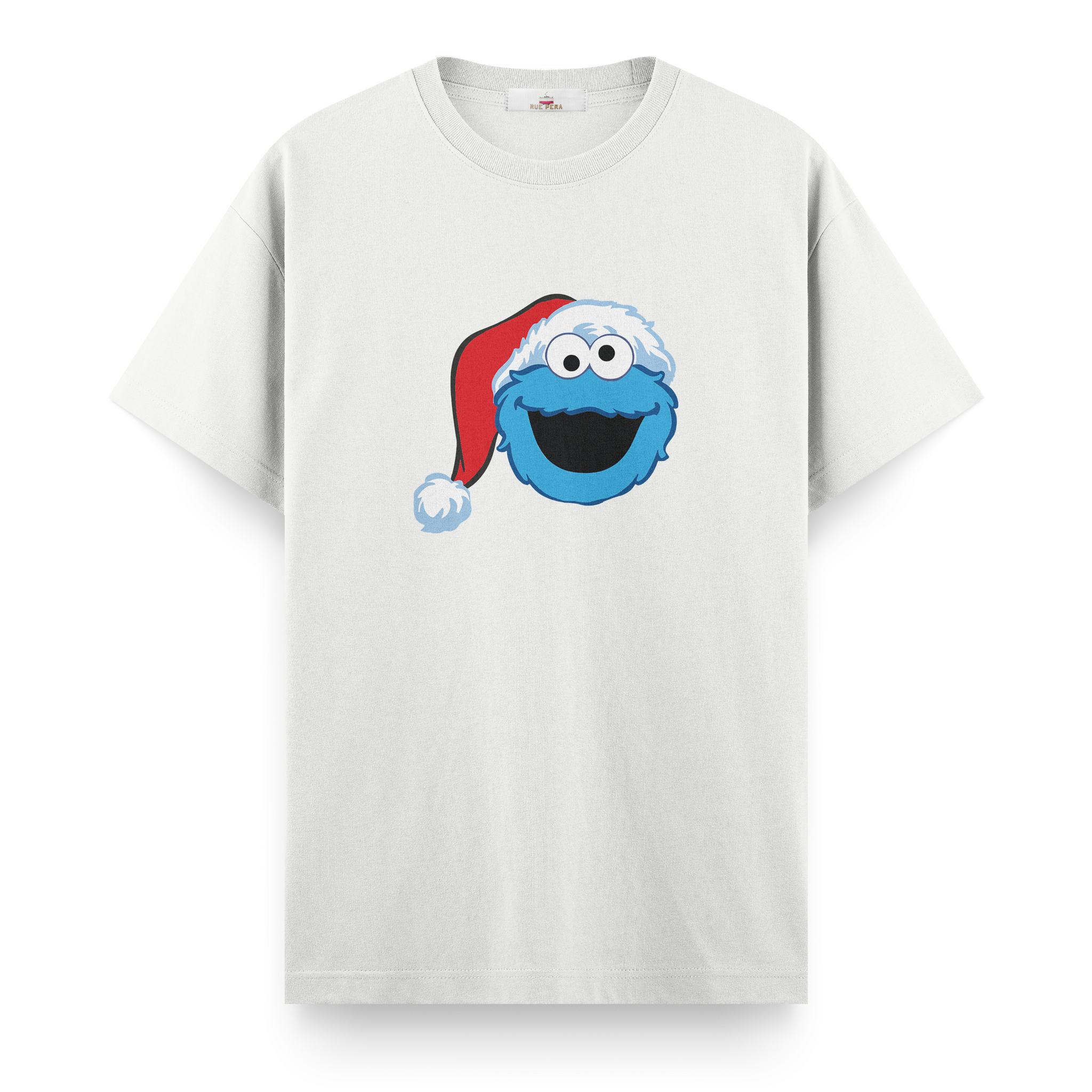 Cookie Monster Noel - Çocuk Tshirt