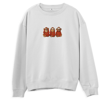 Three Monkeys - Sweatshirt -Regular