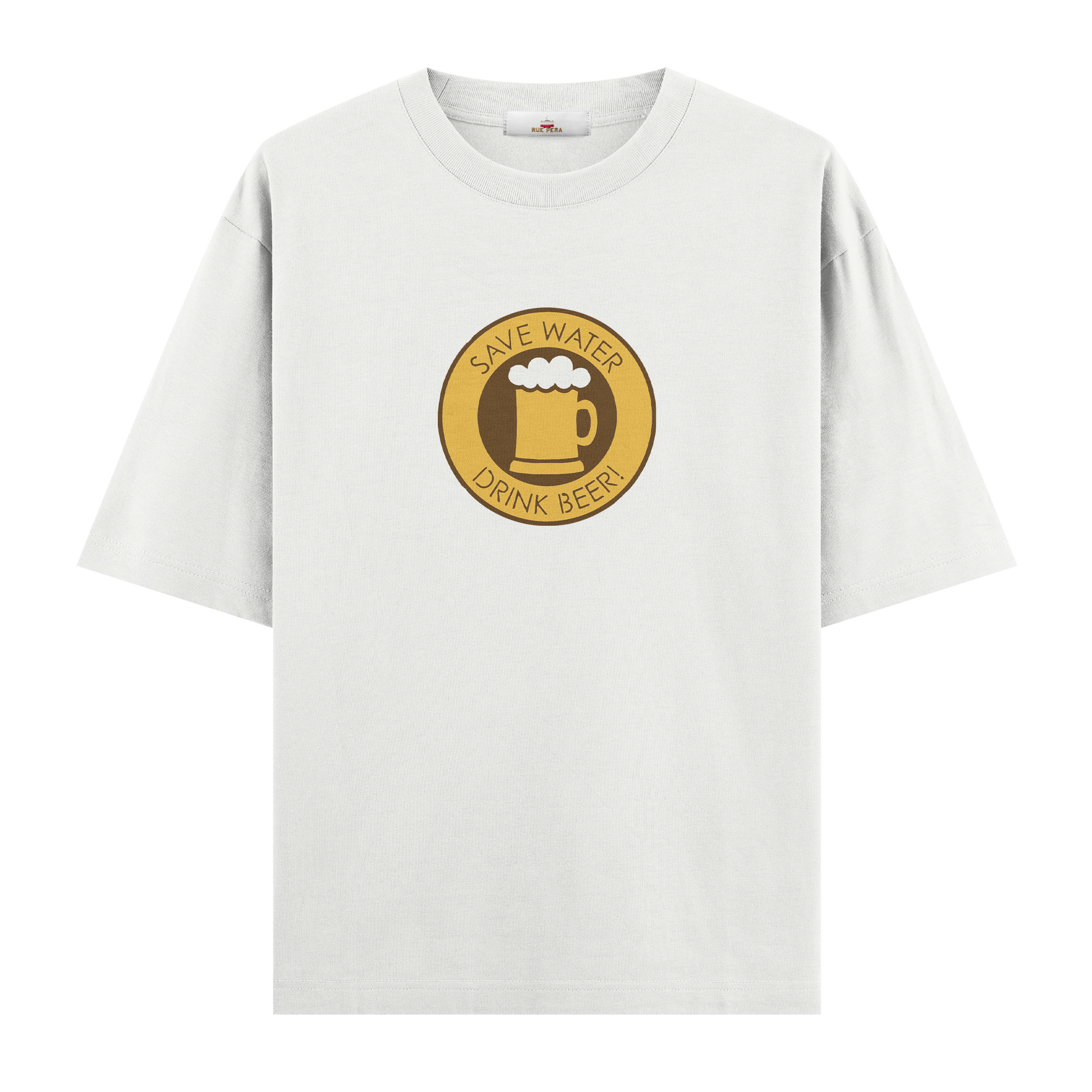 Save Water Drink Beer - Oversize Tshirt