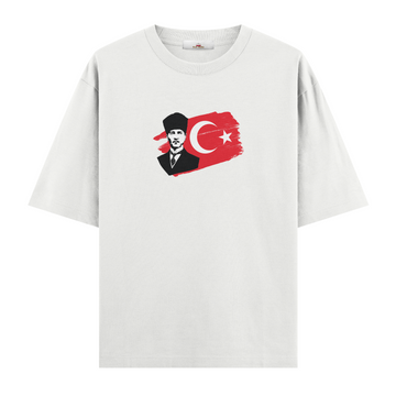 Atatürk Kalpak - Oversize Tshirt