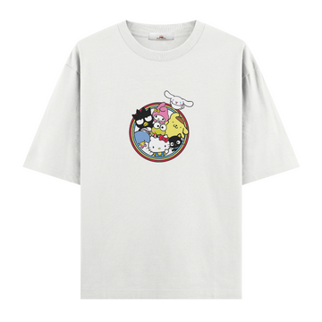 Hello Kıtty Circle - Oversize Tshirt