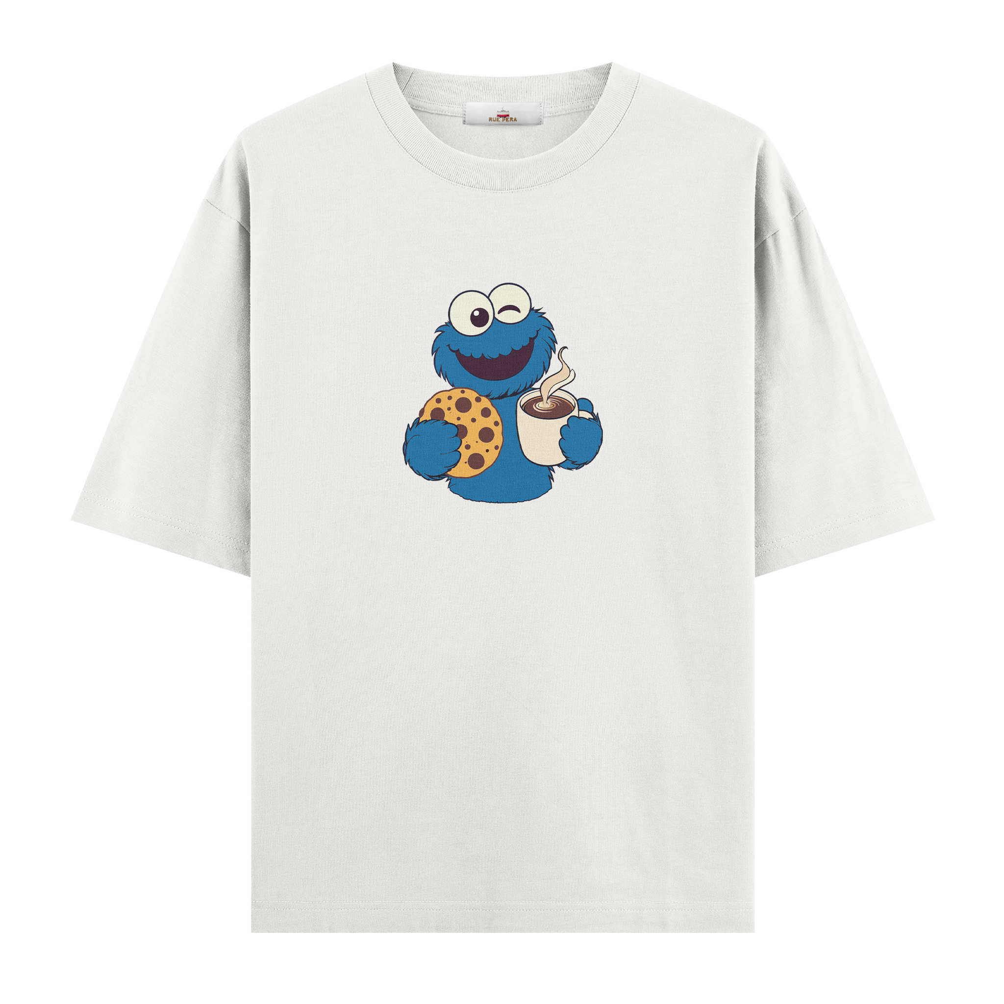 Cookie and Coffee Time - Oversize Tshirt