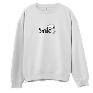 Smile Snoopy - Sweatshirt -Regular