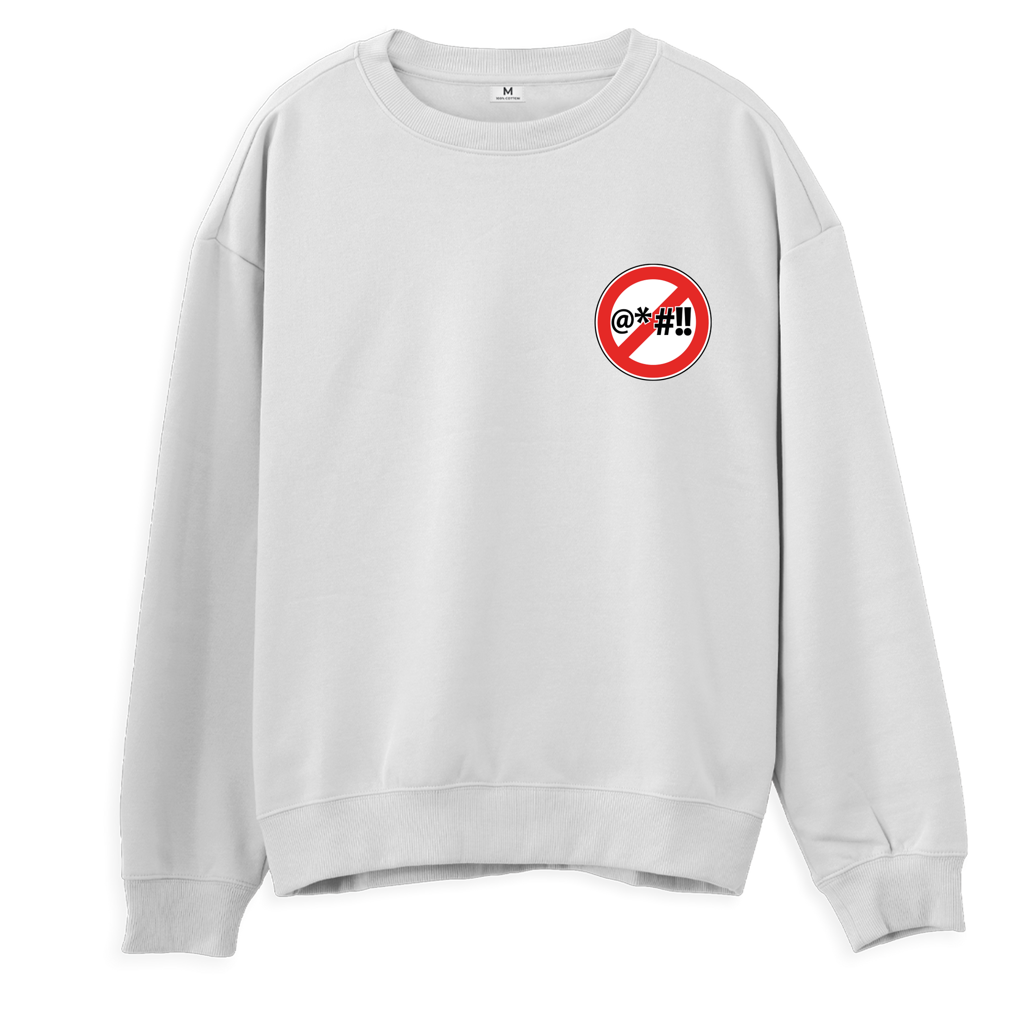 No Bad Words - Sweatshirt -Regular