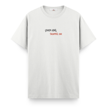 Çevrem Geniş Tahammül Dar - Regular Tshirt