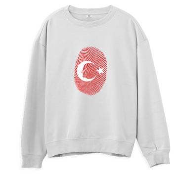 Bayrak İzi - Sweatshirt -Regular