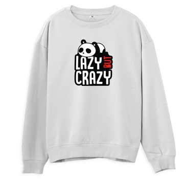 Lazy but Crazy - Sweatshirt -Regular