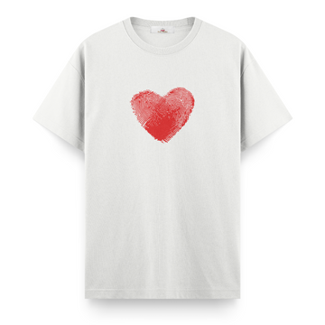 Heart Print - Regular Tshirt