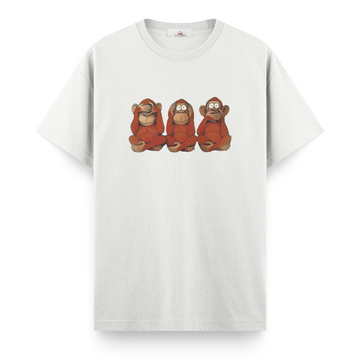 Three Monkeys - Çocuk Tshirt