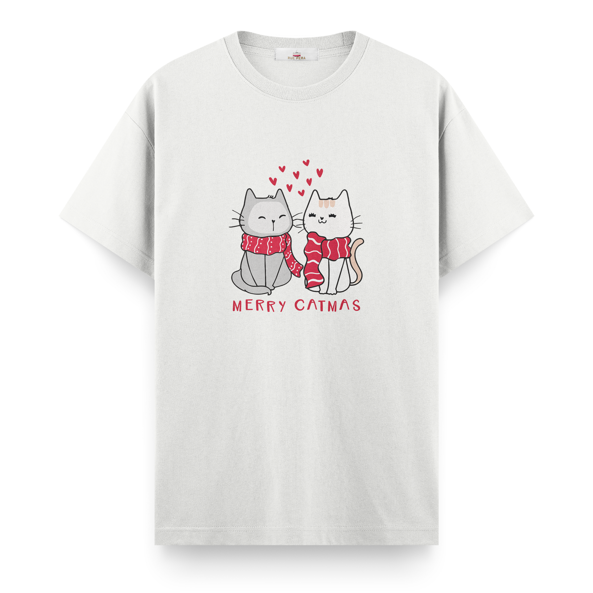 Merry Catmas - Çocuk Tshirt