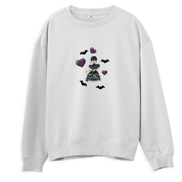 Wednesday Heart - Sweatshirt -Regular