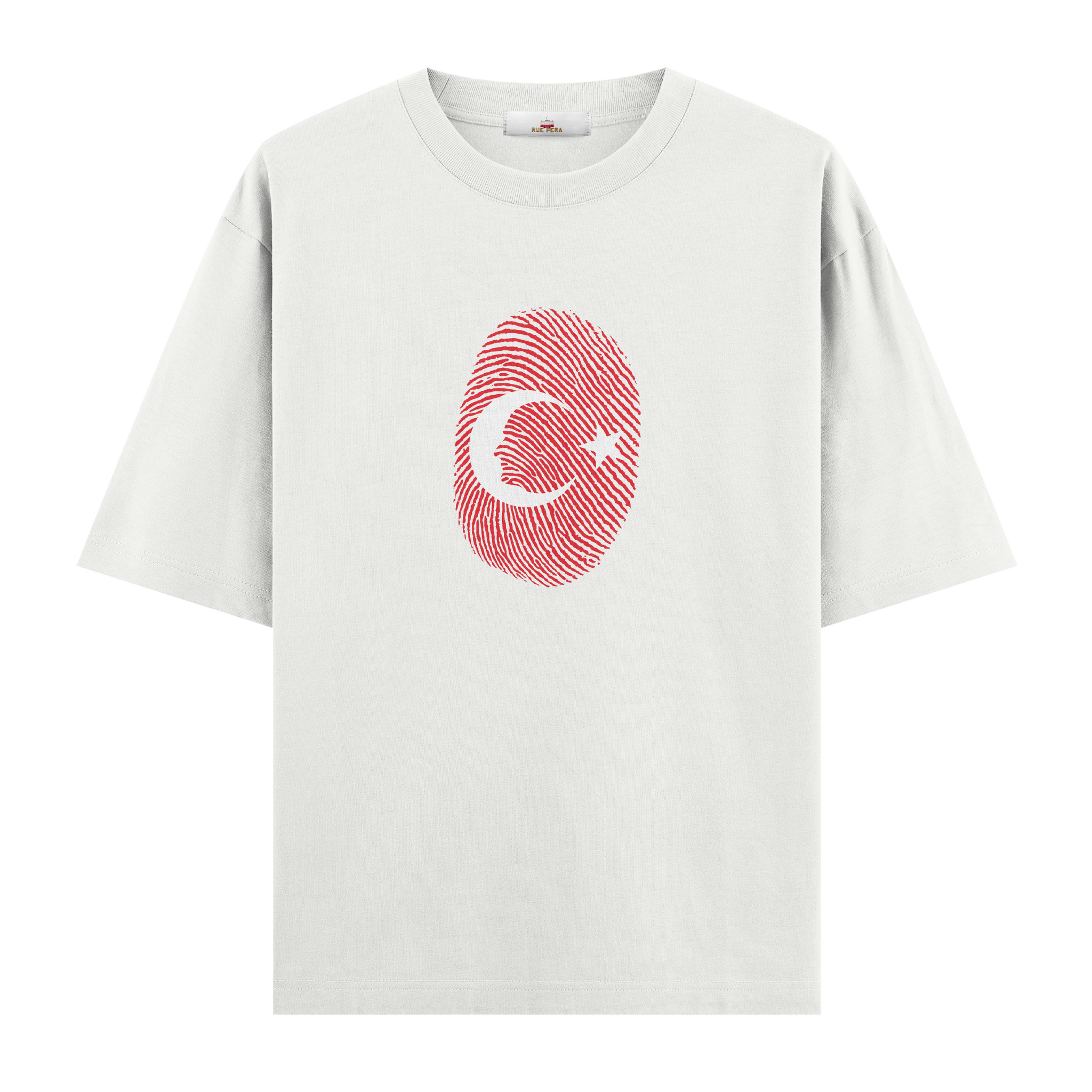 Bayrak İzi - Oversize Tshirt