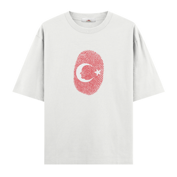 Bayrak İzi - Oversize Tshirt