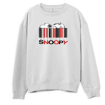 Snoopy Barcode - Sweatshirt -Regular