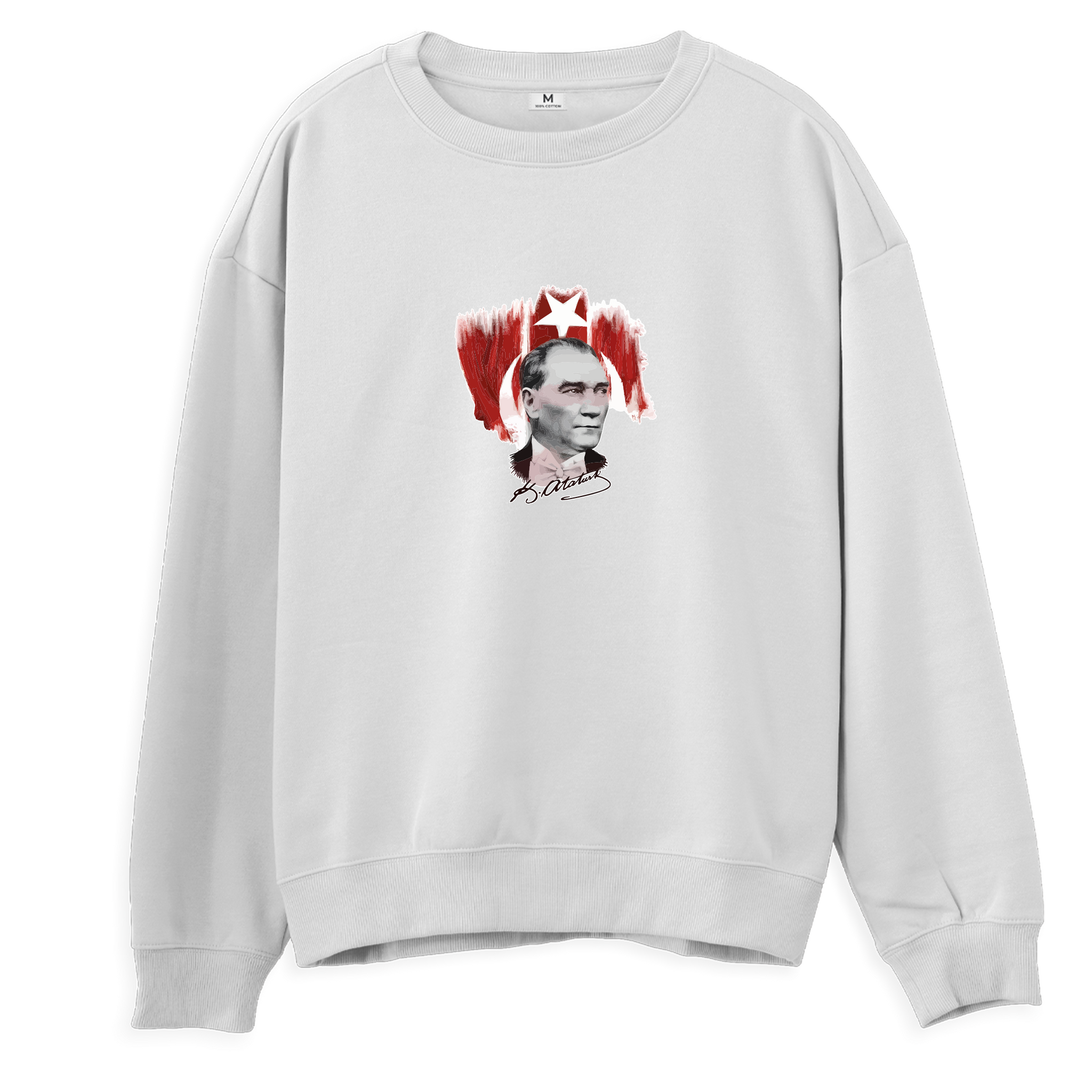 Atatürk Bayrak - Sweatshirt -Regular