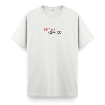 Dert Var Çözüm Yok - Regular Tshirt