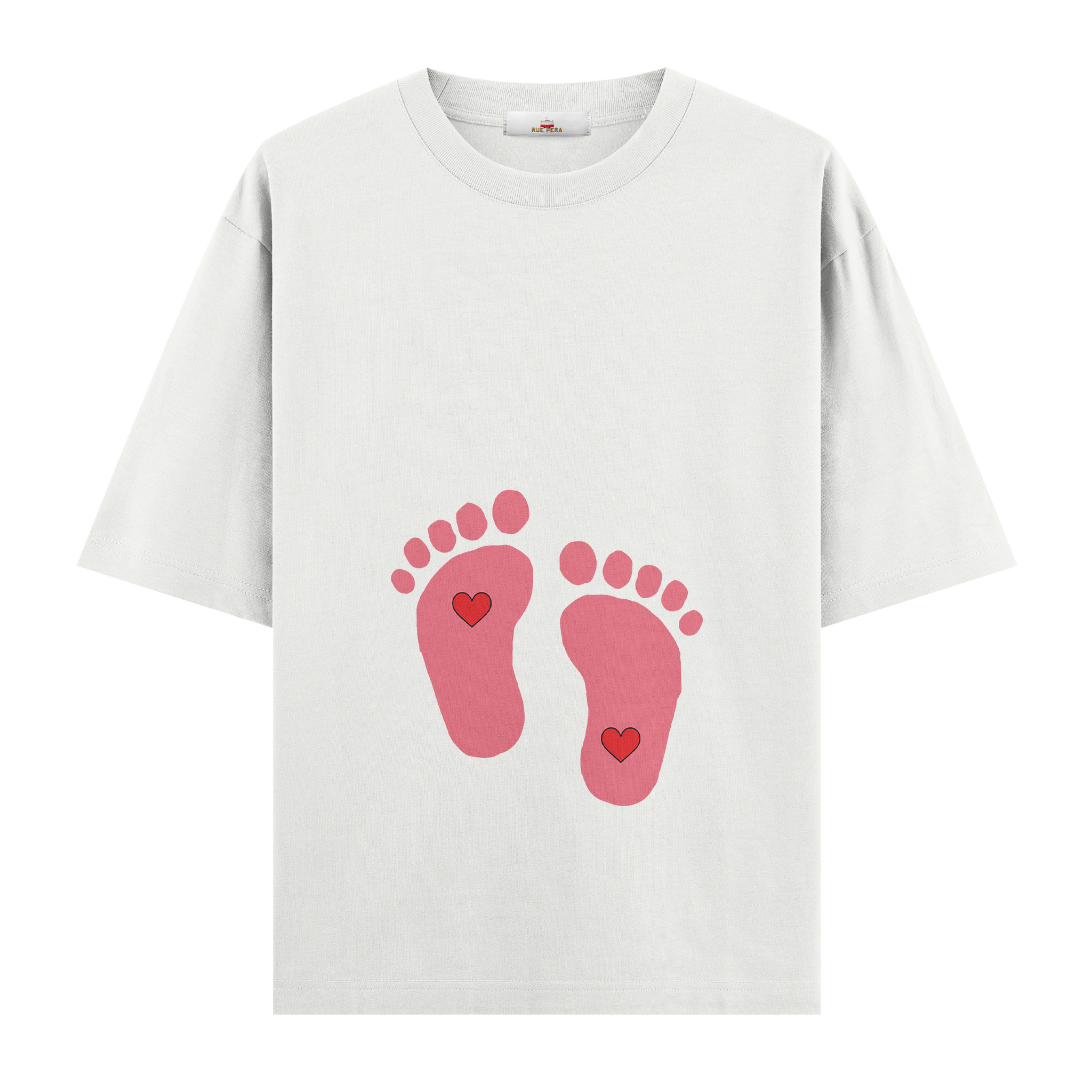 Baby Feets Girl - Oversize Tshirt