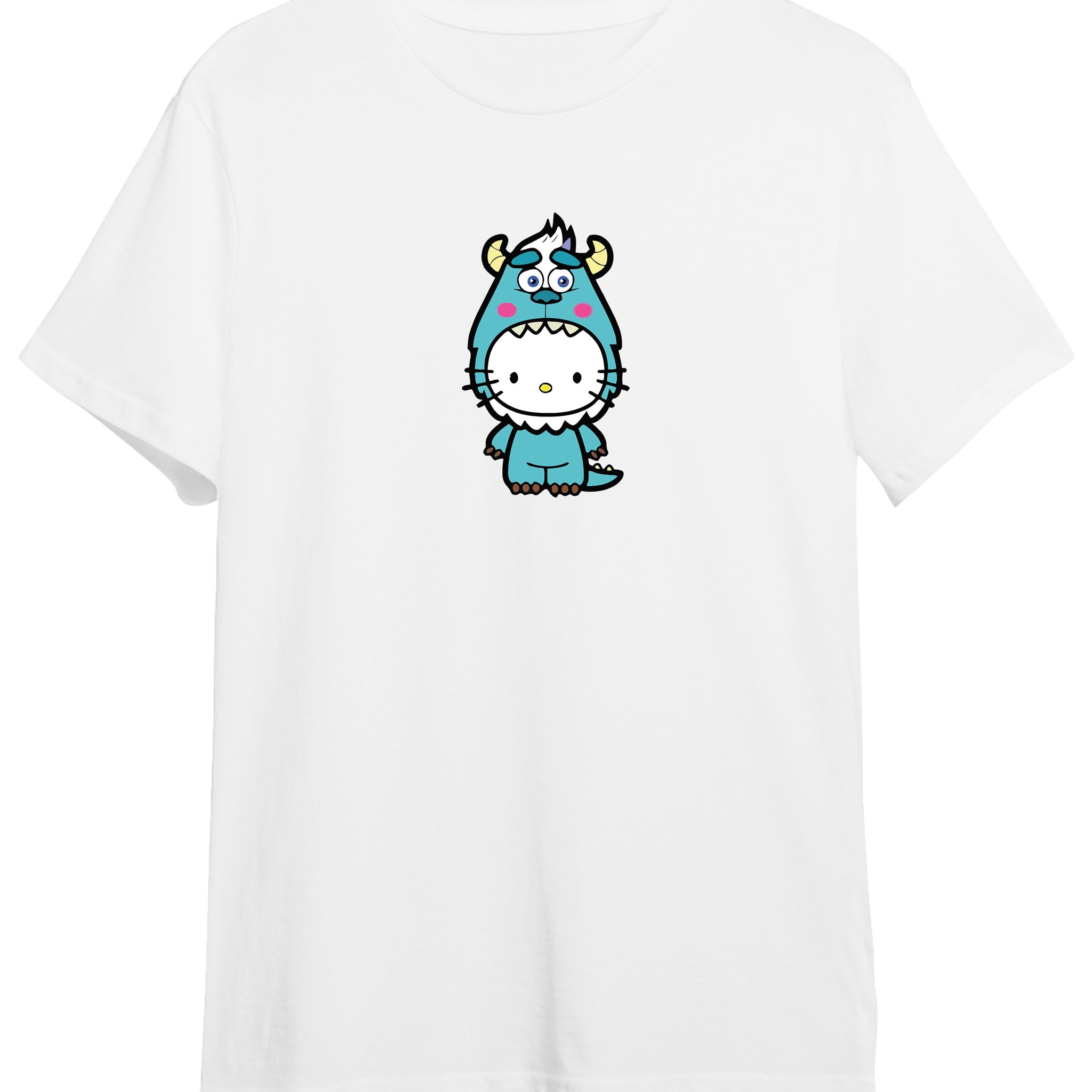 Kitty Monster Blue - Çocuk Tshirt - Regular