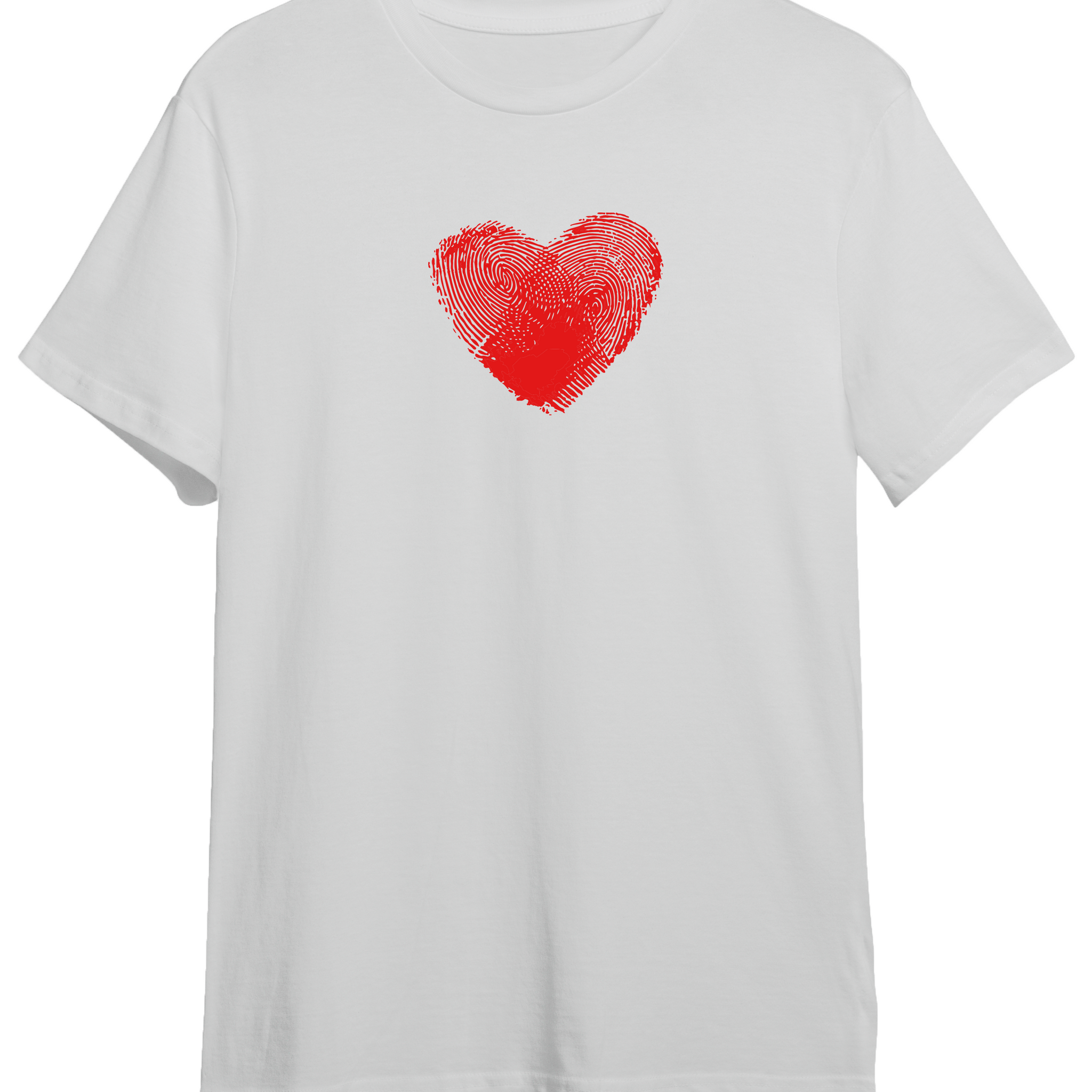 Heart Print - Çocuk Tshirt - Regular