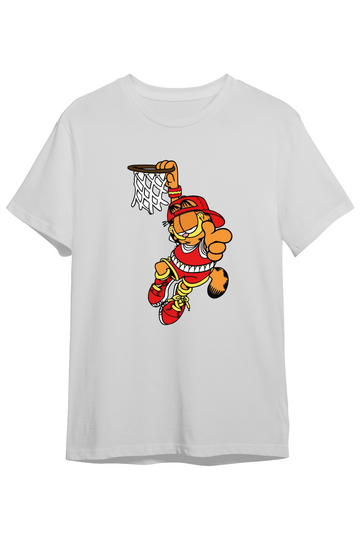 Garfield Basket- Çocuk Tshirt - Regular