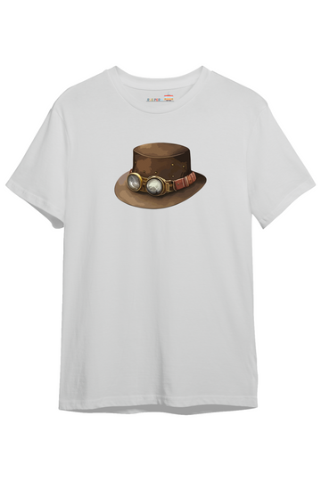 Hat with Glasses- Oversize Tshirt