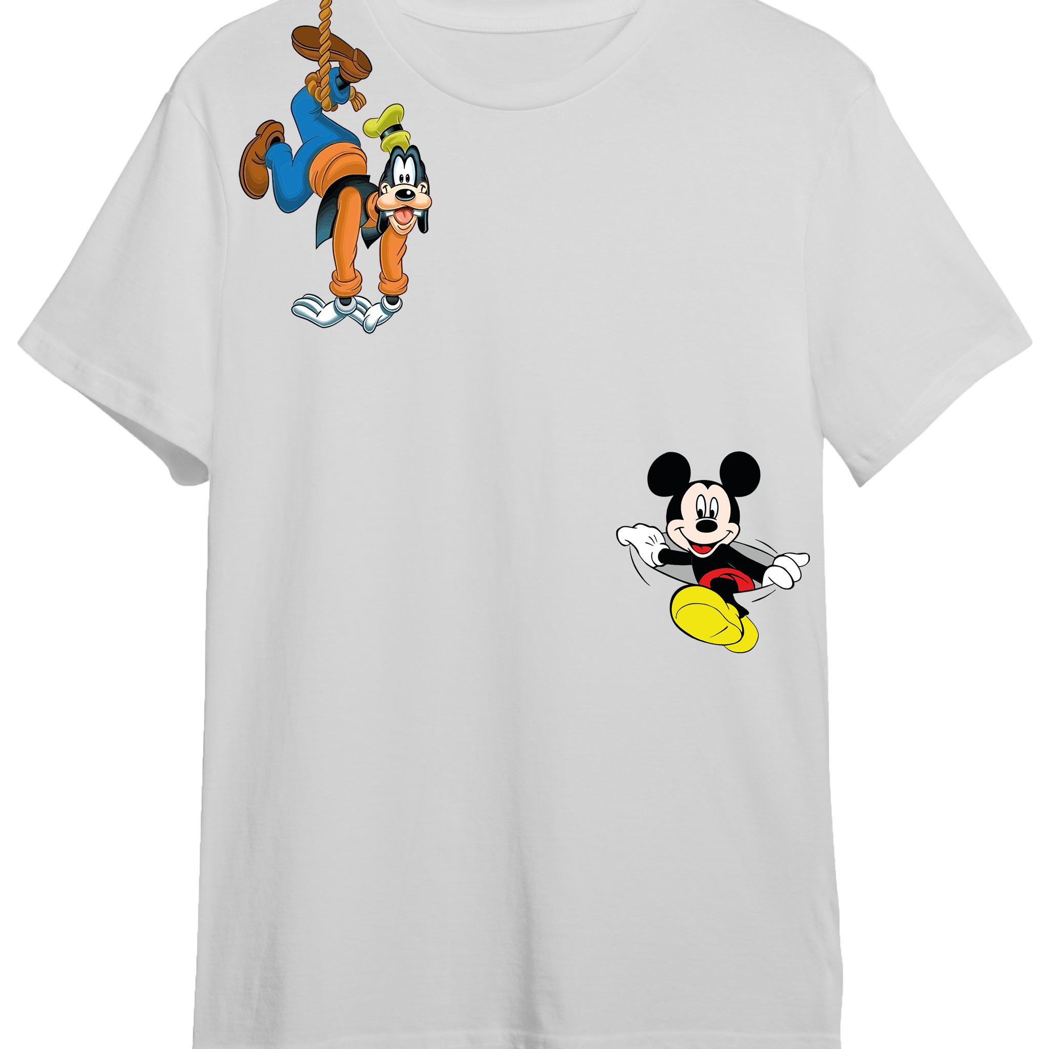 Goofy and Mickey - Çocuk Tshirt - Regular