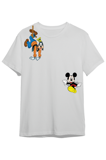 Goofy and Mickey - Çocuk Tshirt - Regular