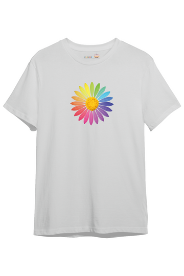 Rainbow Daisy - Oversize Tshirt