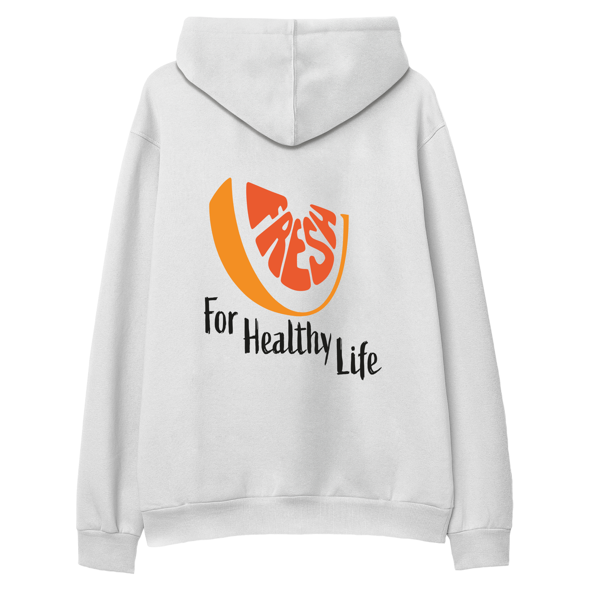 Orange - Hoodie - Regular