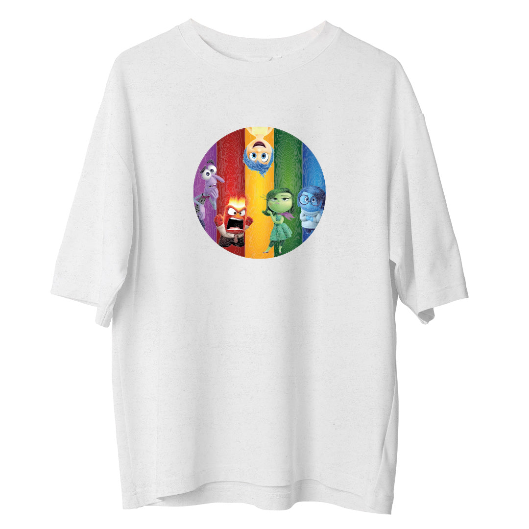 Inside Out Circle  - Oversize Tshirt