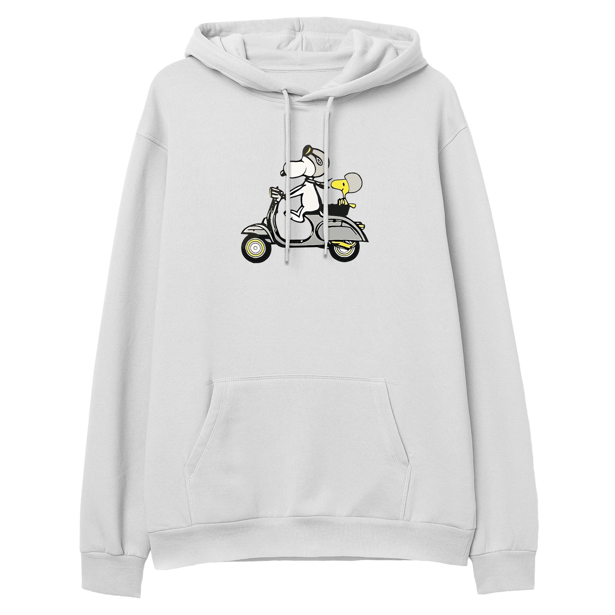 Snoopy and Bird - Hoodie - Regular