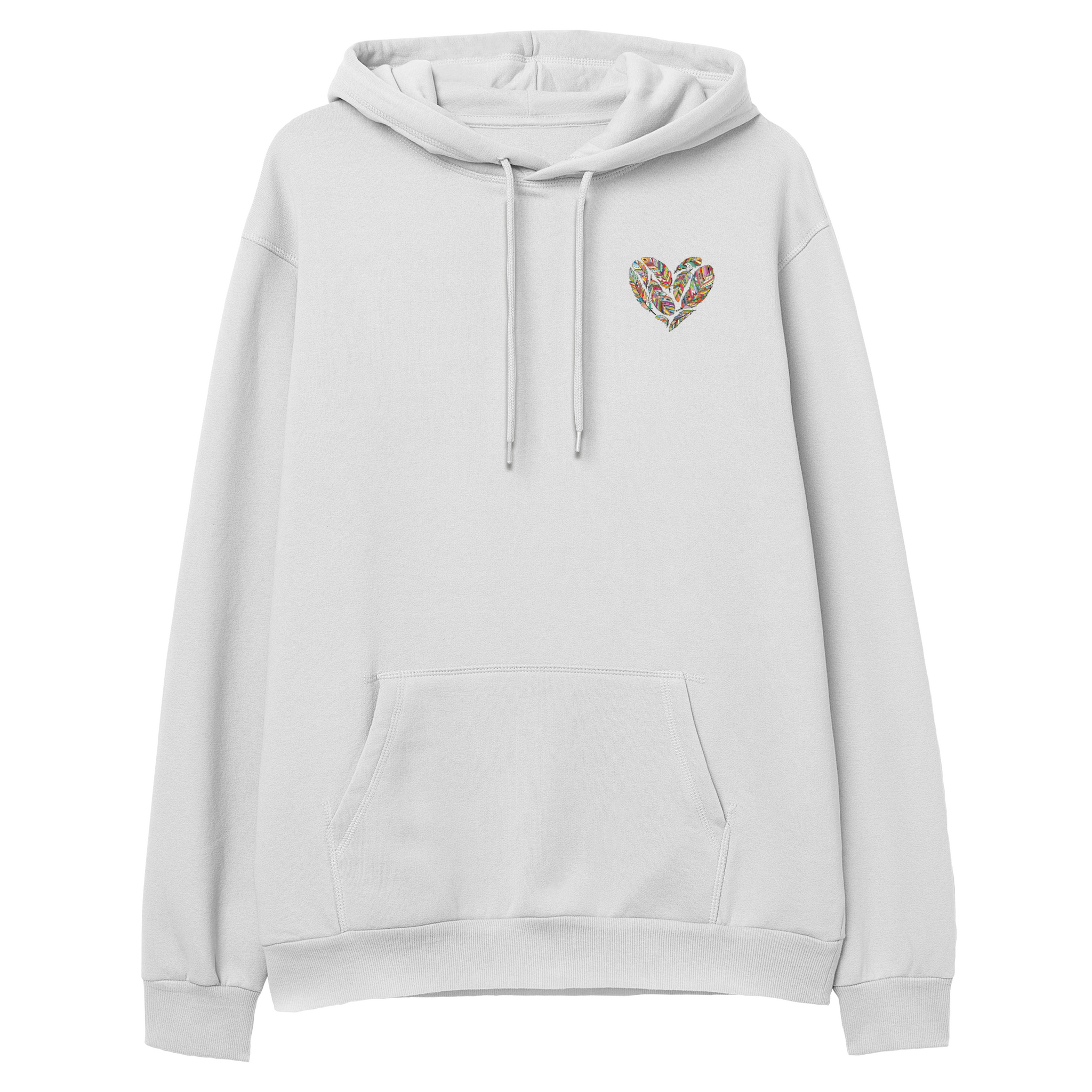 Feather Heart - Hoodie - Regular