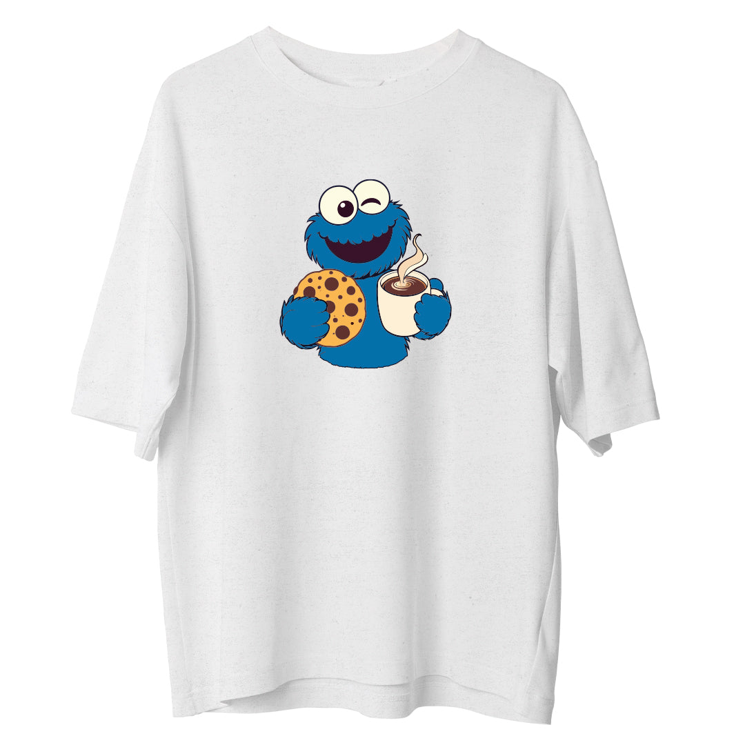 Cookie and Coffee Time - Oversize Tshirt