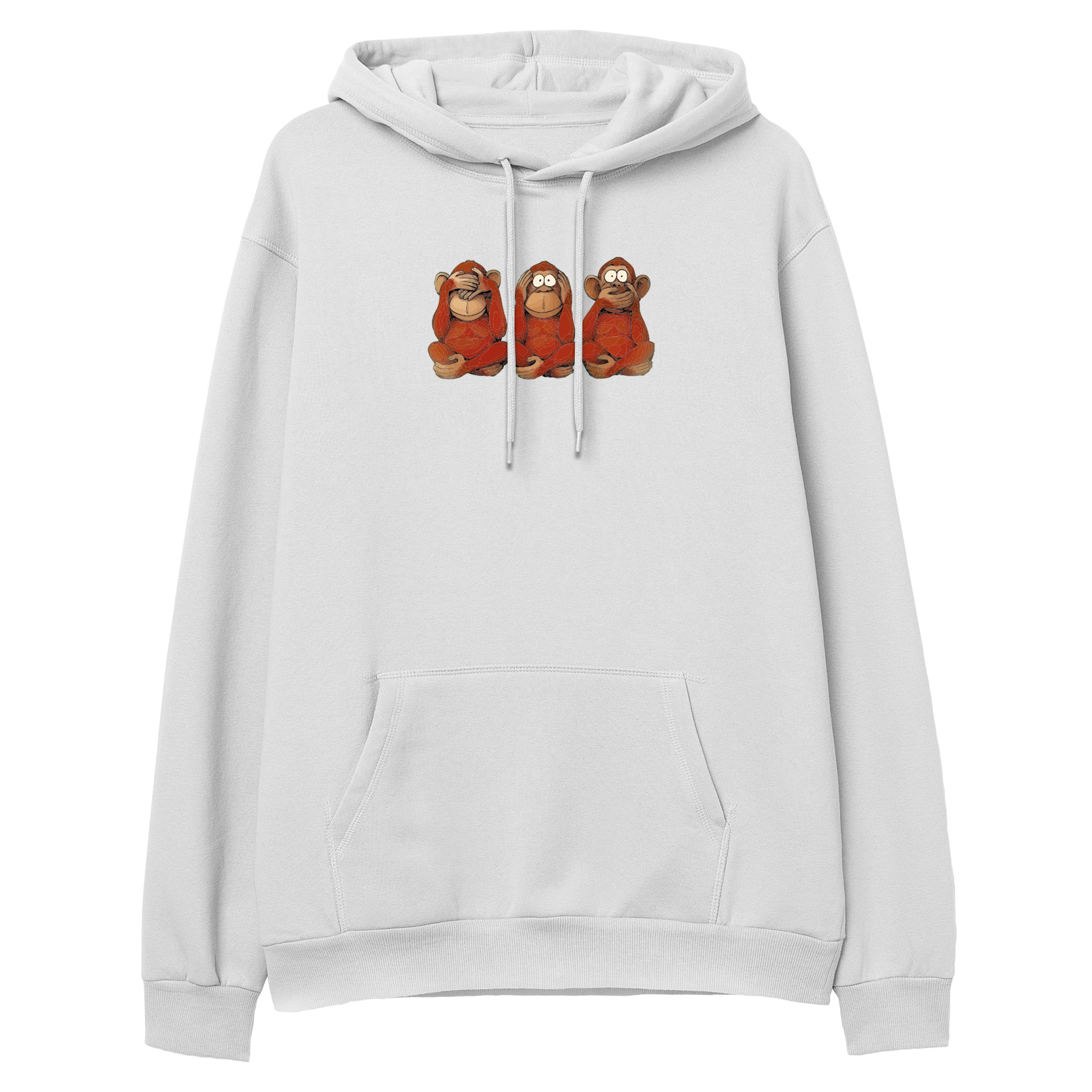 Three Monkeys - Hoodie - Regular