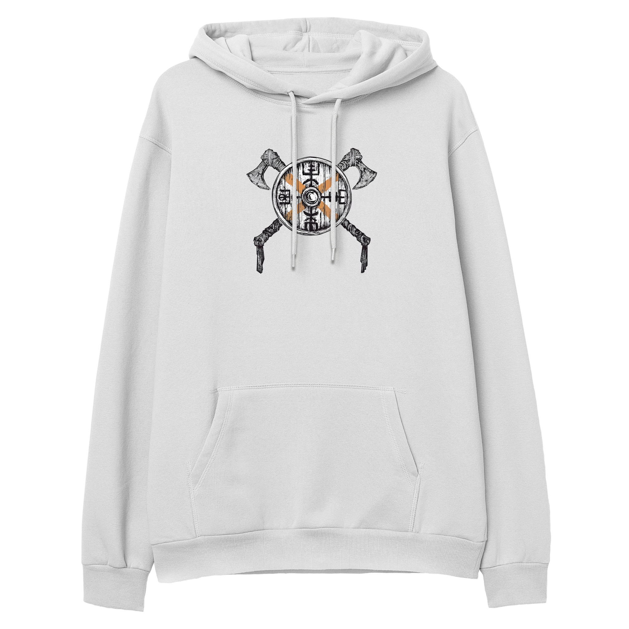 Viking Shield - Hoodie - Regular
