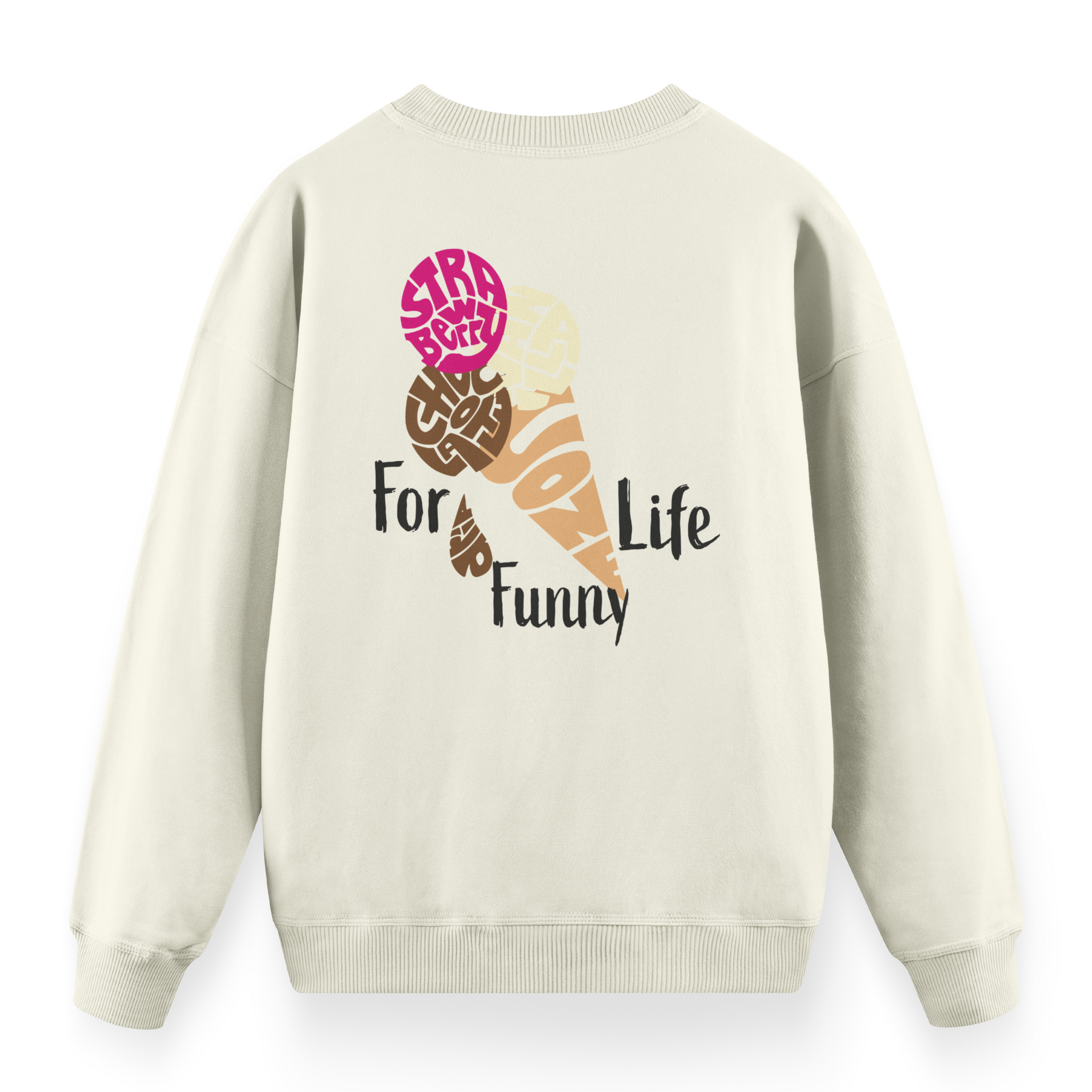 Ice Cream - Premium Oversize Sweatshirt