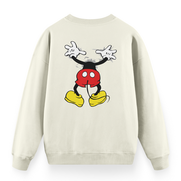 Mickey Head and Body - Premium Oversize Sweatshirt