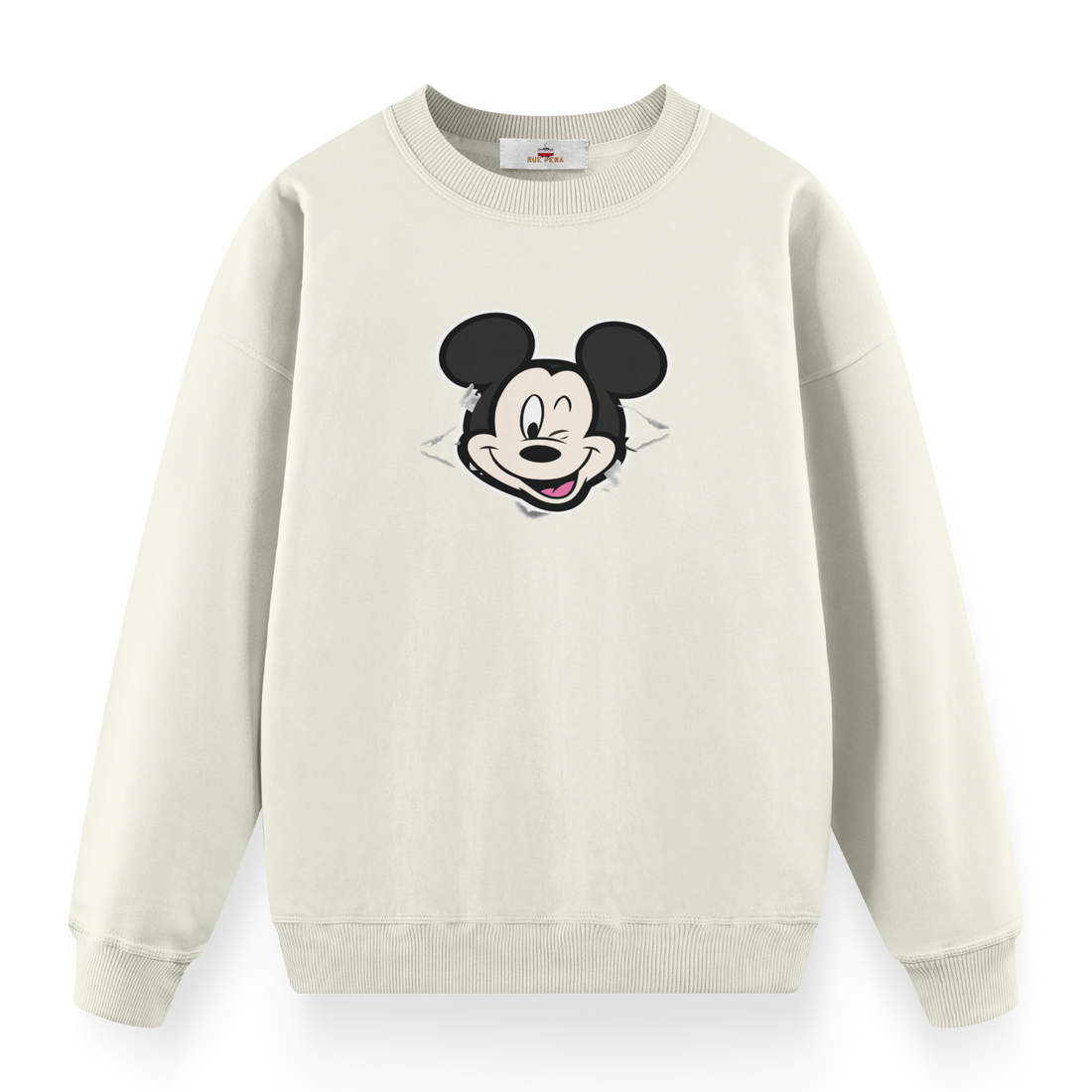 Mickey Head and Body - Premium Oversize Sweatshirt