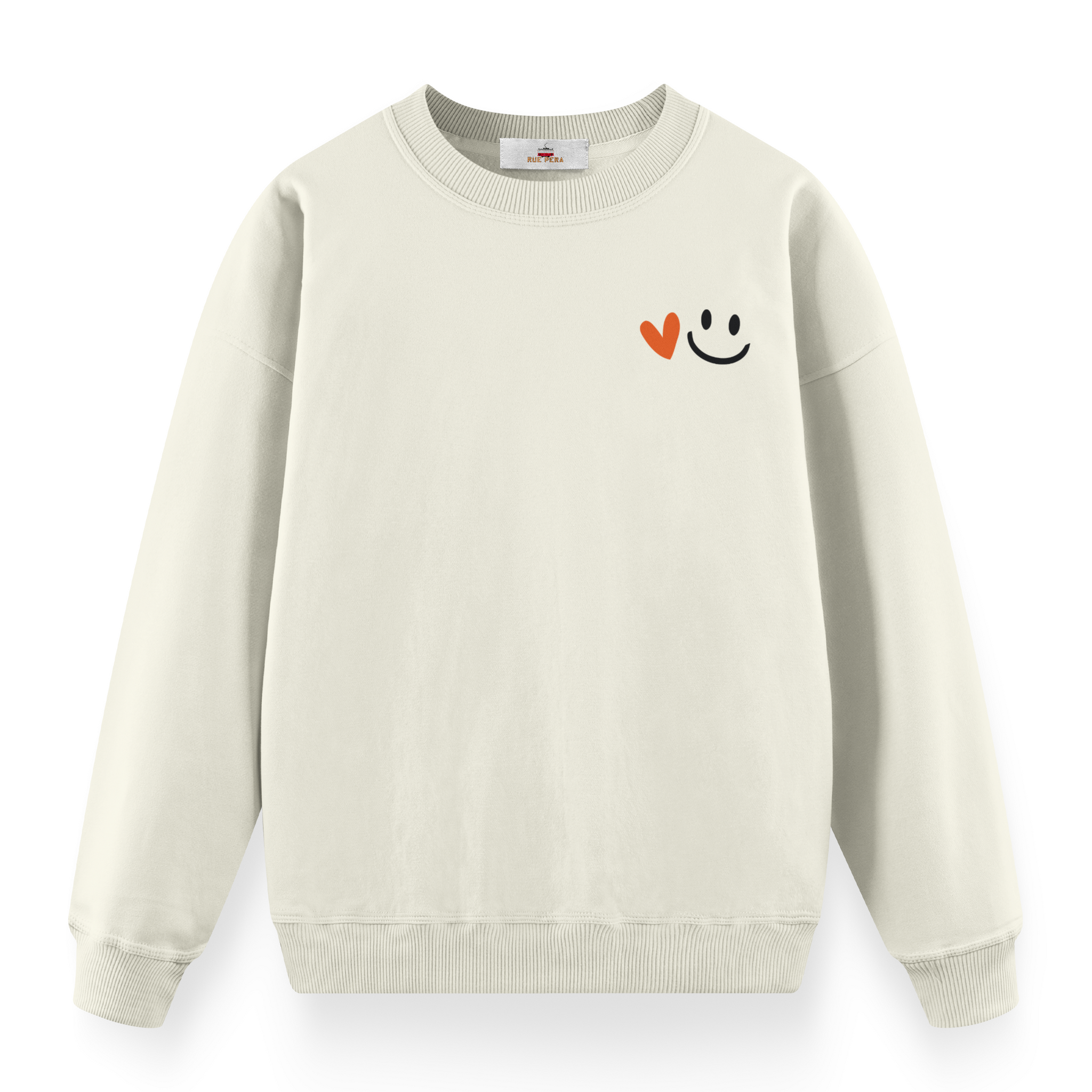 Smile Heart - Premium Oversize Sweatshirt