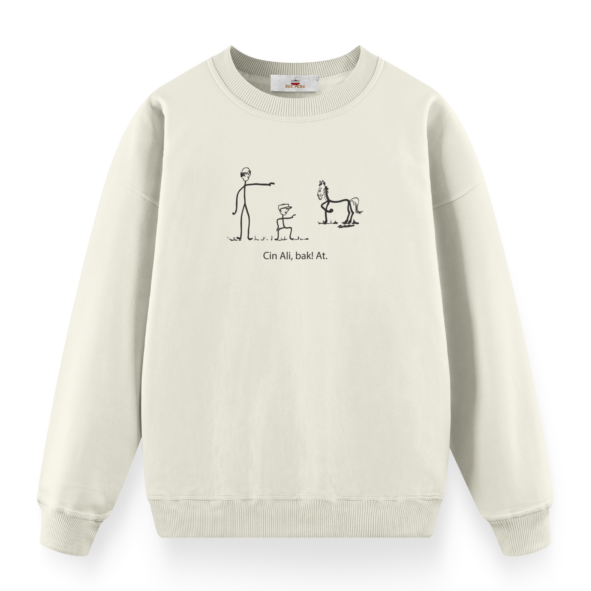 Cin Ali Ata Bak - Premium Oversize Sweatshirt