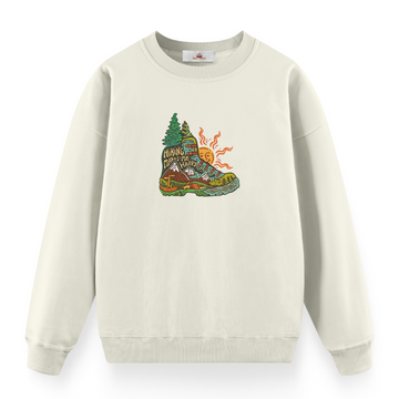 Outdoor Boot - Premium Oversize Sweatshirt