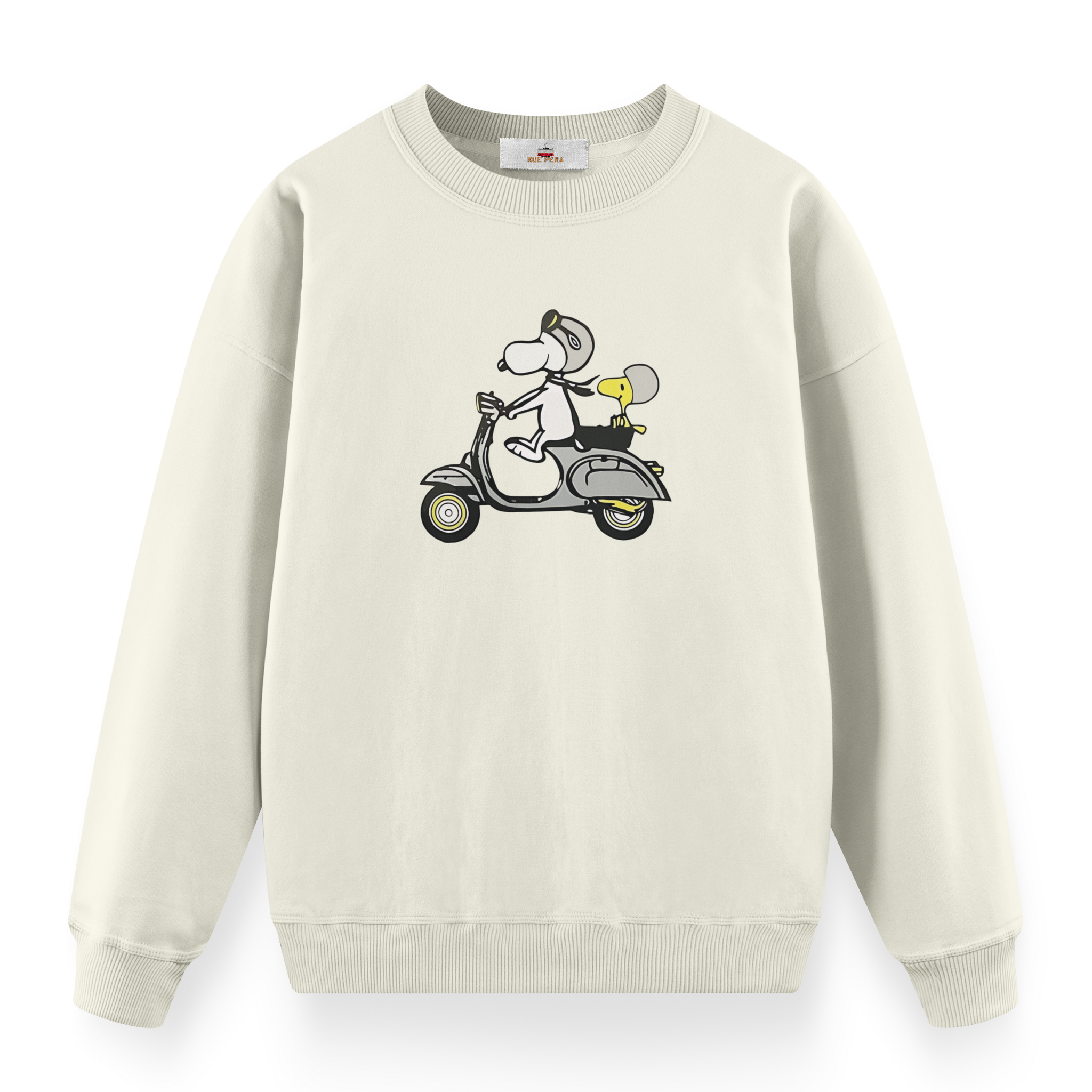 Snoopy and Bird - Premium Çocuk Sweatshirt
