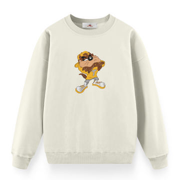 Tasmania Devil Street - Premium Sweatshirt