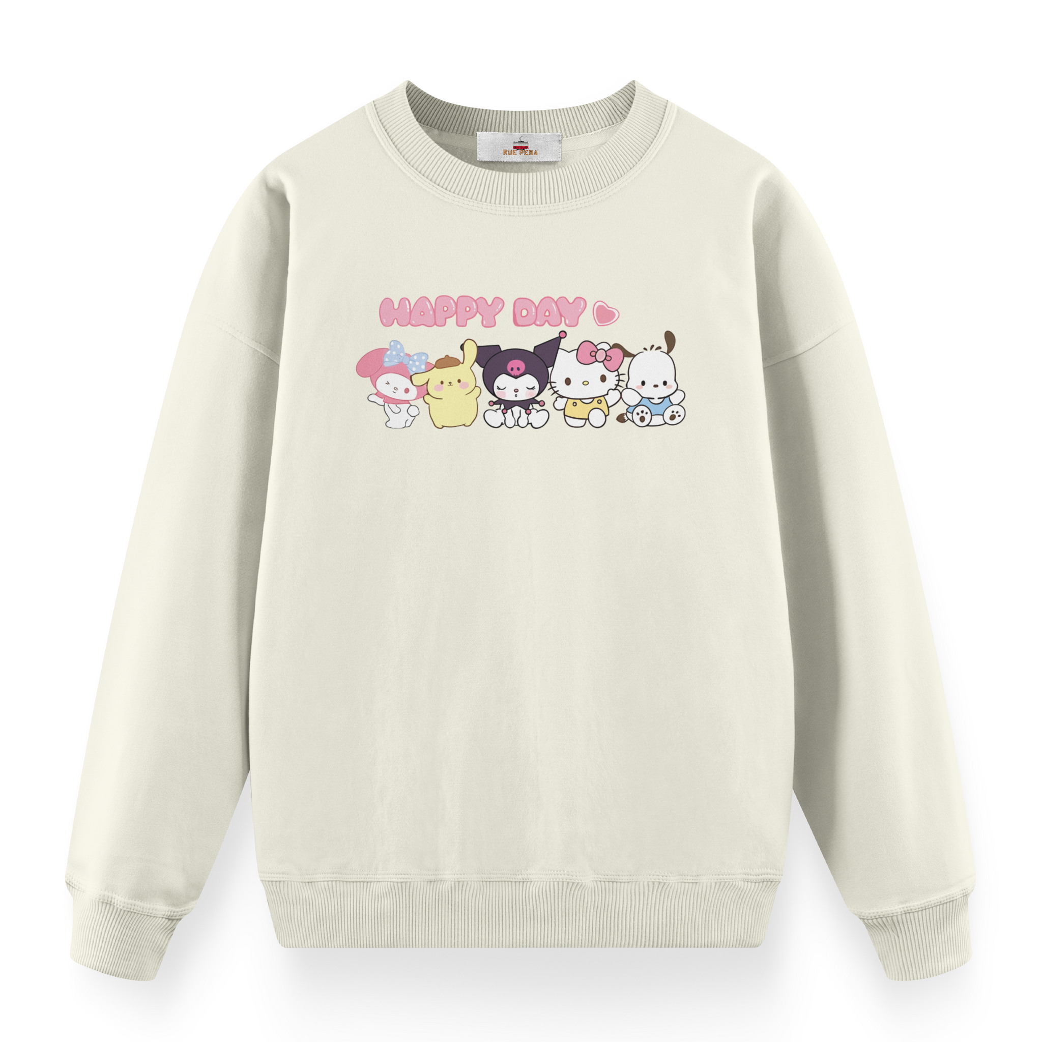 Hello Kitty Circle - Premium Oversize Sweatshirt