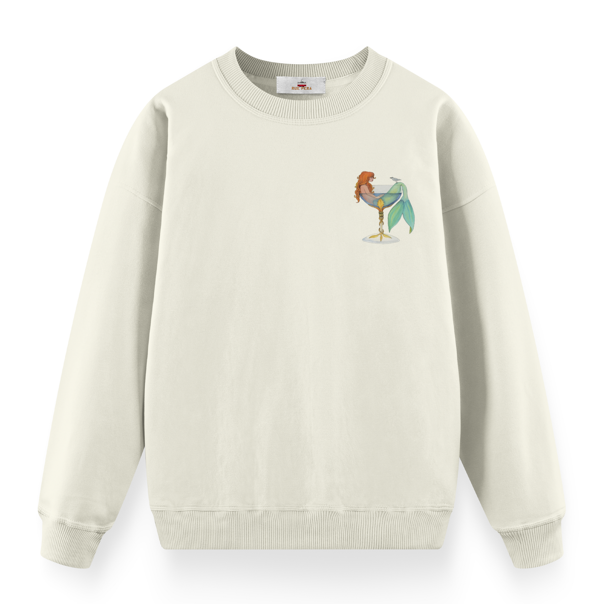 Mermaid in the Cup- Premium Oversize Sweatshirt