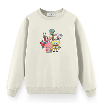 Spongebob Family - Premium Oversize Sweatshirt
